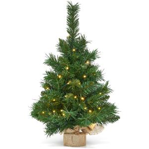 Artificial Christmas Tree for Home Office Decoration Mini Ornaments