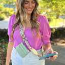 Clip And Go Strap For Phone With Wallet,Phone Strap With Zippered Pouch,Phone Strap Crossbody (C&g07*1pcs)