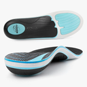 PCSsole Plantar Fasciitis Insoles Men Women- 220+lbs Heavy Duty High Arch Support Inserts with Comfort Cushion Orthotic Pain Relief Insoles for Flat Feet - Arch Pain - Heel Pain -Work Boot Shoe Insole, size Mens 10-10.05, womens 12-12.05 (11.26") (28)