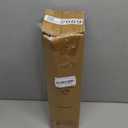 Natural Light Wood Curtain Rods for Windows 66 to 120 1" Diameter Heavy Duty Window Curtain Rod Adjustable with Handmade Wood Grain Design for Living Room Bedroom Kitchen Farmhouse Outdoor