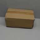 Joybe 100 Pack 8x4.75x10 Inch Medium White Kraft Paper Bags with Handles Bulk, Craft Paper Gift Bags for Party Favors Grocery Retail Shopping Business Goody Merchandise Take Out Blank Sacks (100pcs)