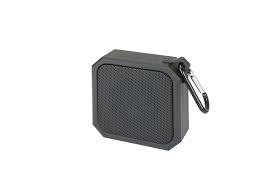iLive Portable IPX4 Water-Resistant Magnetic Bluetooth Speaker with Lanyard Loop - Black