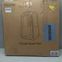 Sports Tent: Flycoop Portable Weather Pop Up Pod 1 Person to Provide Shelter from Wind Rain and Cold Weather Shelter for Outdoor Activities, Sports Events, Camping and Hiking (38.2*38.2*63 inch, Black)