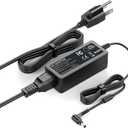 VHBW 40W Laptop Charger for Samsung ATIV Book 9/9 Plus/9 Lite/9 Spin, 19.5V Computer Charger for Samsung Galaxy Book - Fit with A13-040N2A, PA-1400-96, AD-4019A - 3.0 * 1.0mm Connector Power Adapter