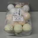 24 Pcs Neutral Matte Christmas Ball Ornaments 2.4 Inch Rustic Boho White Cream Beige Xmas Bulbs Ornament Vintage Xmas Baubles Modern Christmas Decor for Tree Farmhouse Holiday Decor