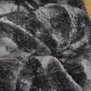 Tefici Electric Heated Blanket Throw, Super Cozy Soft 2-Layer Flannel 50" x 60" Heated Throw with 3 Heating Levels & 4 Hours Auto Off, Machine Washable, ETL&FCC Certified, Home Office Use,Black