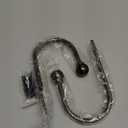 Curtain Holdbacks, Hooks, 2 PCSSolid Steel Hooks, Decorative French Ball End, Curtain Drapery Holdbacks, Wall Mounted, Curtain Tiebacks, Antique Bronze