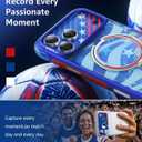 TORRAS Football Limited Edition for iPhone 17 Pro Camera Lens Protector, Ultra Clarity, Military-Grade 9H+ Aerospace Glass, Anti-Scratch, Ultimate Durability, Easy Installation, Starlight, 1 Pack