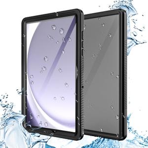 Lunivop Tablet Case Waterproof for Samsung Galaxy Tab A9 Plus Case 11 Inch 2023 Rugged with Built-in Screen Protector Armor Protective for Galaxy Tab A9+ [SM-X210/X216/X218] Black