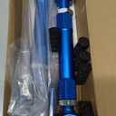 KSP Rear Camber Arm for 370Z G35 G37 Q40, Adjustable Toe -2.00 to +2.00 Camber -3.00 to +3.00 Lower Suspesnion Arm, Rear Lower Control Arm Blue 2PCS