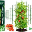 Legigo 8-Pack Up to 63inch Tomato Cages for Garden Plant Support- Garden Stakes Tomato Cage, Tomato Trellis for Potted Plants, Tomato Cages Plant Stakes for Climbing Vegetables Plants Flowers