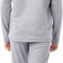 ColdPruf Kids Base Layer Long Sleeve Jersey Crew Top and Pant Set (S)