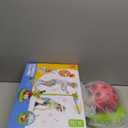 5 in 1 Musical Jump Toys, Toss Ring Game Stomping Launch Rocket Launcher for Kids, Obstacle Avoidance & Jump Squating Toy Games Remote Control Outdoor & Indoor Toys for Ages 4-8 8-13