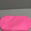 Embla Makeup Bag Travel Cosmetics Pouch and Toiletry Bag, Nylon Zipper Pouch Purse, Cute Make Up Organizer Storage Tote for Women Girls, Travel Skincare Case, Large Makeup Bags, Bubblegum