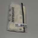 Verdusa Women's Old Money Tops Sweater Vest V Neck Metal Knit Trendy Going Out Tops Apricot X-Small