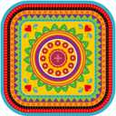 CC HOME 88PCS Mexican Fiesta Birthday Paper Plates Napkins Mexico Cactus Colorful Disposable Tableware Set Party Supplies Cinco De Mayo Theme Dinnerware Sets Serves 24 Guests