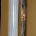 TICONN Stretch Wrap Stretch Film Roll, 1000ft Industrial Strength 15 inch Wide Clear Plastic Wrap with Handles for Pallet Wrapping Shipping Moving