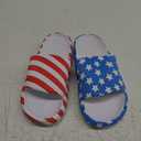 KOUECI Kids Cloud Slides Boys Girls Shower Slippers Slip on Slide Sandals Non-slip Summer Beach Pool Shoes 35