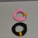 USB C to USB C Cable 10ft 240W 2-Pack USB 2.0, Type C Charging Cable for iPhone 15, Samsung Galaxy S23, MacBook Pro 2020, iPad Pro, iPad Air 4, Pixel and More. Black+Pink