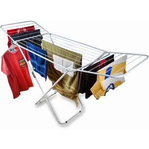 Home Intuition Foldable Clothes Drying Rack Dryer (White)
