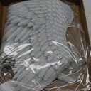 Himine Non-Woven Fabric Festive Party Angel Wings Suitable for Child Decorative Wings (White)