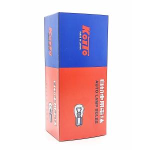 Koito 82061 P21/4W 12V 21/4W Bulbs, Narva 17881 Equivalent, Yellow, 10 Pcs