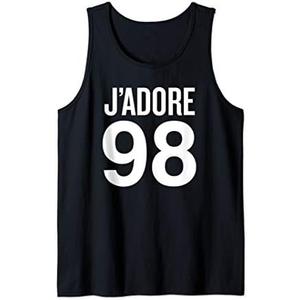 J'adore 98 T-shirt I love 98 Shirt Celebrity Trendy Tee Tank Top, Size Large