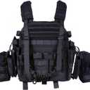 Greencity CamocityTactical Vest Molle Vest for Airsoft Combat for Men