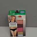 Fruit of the Loom womens No Show Seamless Underwear, Amazing Stretch & No Panty Lines, Also in Plus Size (8, Bikini - 6 Pack - Colors May Vary)