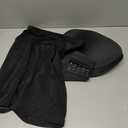 PAUKEE Padded Underwear for Women Butt Lifting Panties Tummy Control Shapewear Built-in Butt Pads for Bigger Butt (Large, Black)