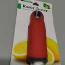 Lemon Zester & Cheese Grater with Razor Sharp Stainless Steel Blade: 1 Pack