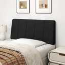 Twin Size Headboard Only-No Assembly, Upholstered Headboard Twin Size Linen Fabric Modern Style Headboards Extra-Thick, Black