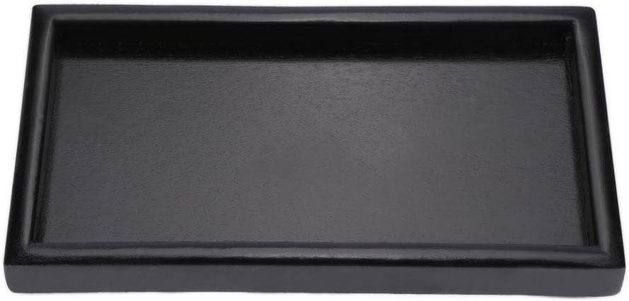 Wood Tea Tray, Asixx Rectangle Serving Tray Platter for Coffee, Tea, Snack, Food and Meals (22 * 12 * 2cm)
