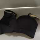 Black wireless bra L