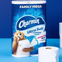 Charmin Ultra Soft Toilet Paper, 8 Super Mega Rolls = 41 Regular Rolls
