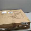 LEWIS&WAYNE Outdoor Side Table Set of 2, Metal Circle Accent End Tables for Balcony Backyard Garden Indoor Living Room, Durable Nesting Coffee Tables, 20+16 Dia, White