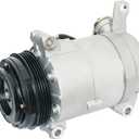 AC Compressor with 6-Groove Clutch for 1999-2003 Chevy Silverado Avalanche Suburban Tahoe & GMC Sierra Yukon | Fits 4.8L 5.3L 6.0L 8.1L V8#CO20448GLC A/C Compressor