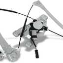 SCITOO Front Left Power Window Regulator with Motor Fit for 2012-2017 for Chevrolet Equinox,2012-2017 for GMC Terrain,751-636