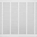 30"W x 20"H [Duct Opening Size] Steel Return Air Filter Grille - Removable Face/Door for 1 inch Filters -HVAC Vent Cover Grill - White [Outer Dimensions: 32 5/8"W X 22 5/8"H]