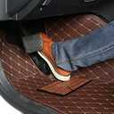 Compatible with Tesla Model Y Floor Mats Floor Liner 2020-2025 Tesla Model Y 5 Seater Car Mats All-Weather Front Backseat Row Mat (Black)