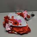 12 Pieces Valentines Day Balloons, Large I Love You Foil Balloons, Red Heart Shape Mylar Foil Balloon for Special Night Party Decorations