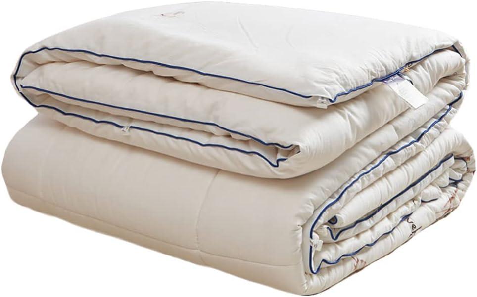 Thick Quilt Warm Quilt Duvet Winter Quilt Winter Quilt Duvet Deep Sleep Winter Warm Duvet Quilt All Year Round Soft Fluffy Comfortable Duvet All Season Warmth Quilt (150x200cm 2kg)