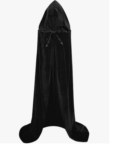 Halloween Hooded Cloak Long Hooded Cloak adult Christmas Halloween Cloak Costumes Hooded Cape Masquerade Dress Up
