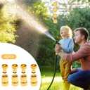 TAROSE Garden Hose Quick Connect Fittings Solid Brass Garden Hose Fitting Water Hose Connectors 3/4 Inch Garden Hose Fitting Quick Connector Male and Female Set- 4 Set