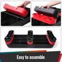 33.5" Aerobic Exercise Folding Step Platform for Home Workout, Configurable 3 Height Workout Stepper for Office Indoor Home Gym Exercise, Lightweight, Save Storage Space Aerobic Step Platform