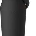 Frost Buddy 16oz Insulated Water Bottle with Straw & Chug Lid | Leak-Proof Stainless Steel | 24-Hours Cold | Sweat-Proof, Cup Holder Friendly | Ideal for Gym, Travel, Sports & Everyday Hydration (Dark Night)