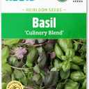 5 x Back to The Roots 100% Organic Seed Packet - Basil 'Culinary Blend' 300mg