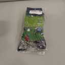 2 x I'D RATHER BE CHASING Funny Mens Socks, Golf & Pickleball Gifts for Men, Golfers Unique Crew Sock, Golfing Gift Accessories (Green)