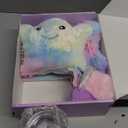 Unicorns Gifts for Girls 5 6 7 8 9 10+ Years Old, Kids Toys Set for Teens Girls Birthday Gifts Christmas, Unicorn Toys with Light Up Soft Plush Star Pillow, Diary Notebook, Headband, Water Bottle