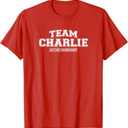 Team Charlie | Proud Family Surname, Last Name Gift T-Shirt. Size M